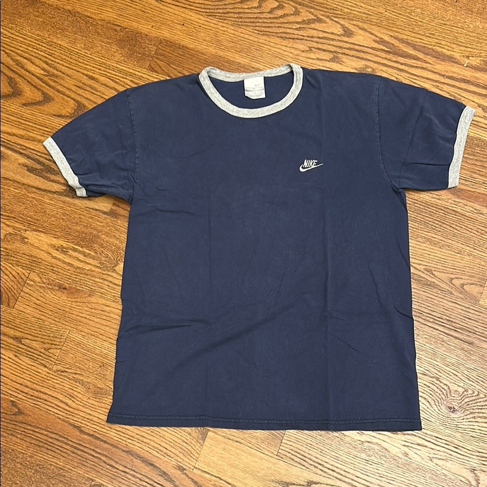 GUC Nike Men's Navy Tee with Light Gray Details; XL
